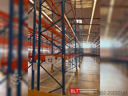 ca. 33,3 lfm Stow Palettenregale H:700cm 3200 kg Fachlast Boden +3 , Hochregale