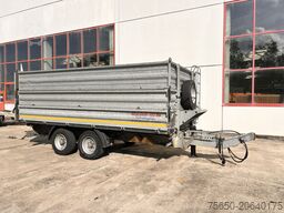 Möslein TDS 13 Schwebheim 13 t Tandemkipper- Tieflader, Aufsatzbordwände