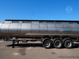 Van Hool 3 axle food tank trailer 33.300ltr