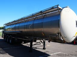 Van Hool 3 axle food tank trailer 33.300ltr