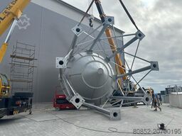 Polygonmach 500Tons capacity cement silo bolted type