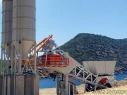 Polygonmach PMC-90-100 m3 mobile concrete batching plant