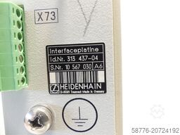 Heidenhain 313 437-04 Interfaceplatine SN: 10 567 030 - generalüberholt mit 3 Monaten Gewährleistung-