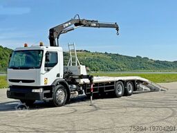 RENAULT KERAX 320 DCI* ABSCHLEPPWAGEN 7,35m + HIAB 140A