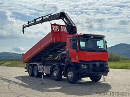 RENAULT C 430 *KIPPER 6,80m* HIAB X-HIDUO 188 ES-4 * 8x4