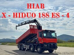 RENAULT C 430 *KIPPER 6,80m* HIAB X-HIDUO 188 ES-4 * 8x4