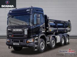 Scania G 460 B8x4HZ XT - Meiller TRIGENIUS D421 / Bordmat
