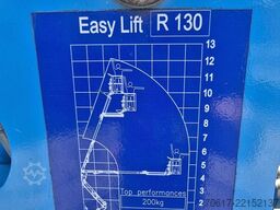Easylift R130 13 mtr diesel/ electro