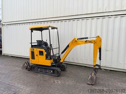 JCB 16C-1 /2022 BJ/ 991 H / verbr. Laufwerk/2xLöffel