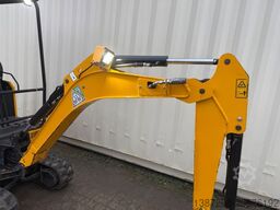 JCB 16C-1 /2022 BJ/ 779 H / verbr. Laufwerk/2xLöffel