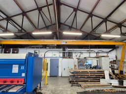 Demag Solomat Portalkran Stahlbau Gleise Donati Kettenzug 2t 2000Kg Länge 26x13m