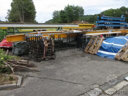 Demag Solomat Portalkran Stahlbau Gleise Donati Kettenzug 2t 2000Kg Länge 26x13m