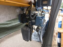 Demag Solomat Portalkran Stahlbau Gleise Donati Kettenzug 2t 2000Kg Länge 26x13m