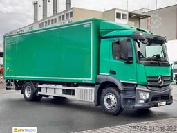 MERCEDES-BENZ 1827 L ACTROS Koffer 7,35 m mit Tür + LBW 2t