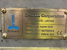 Okuma Macturn 550-2SC-2000
