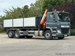 DAF CF 370 EURO6!!6x2!KRAAN/KRAN/KABEL/ABROLLKIPPER...