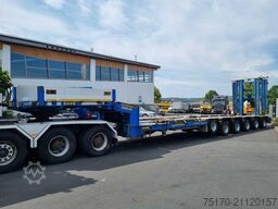 Goldhofer STZ-H6-57/80A Teleskop-Tieflader Waggontransport