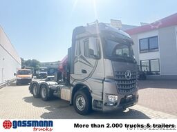 Mercedes-Benz Arocs 2653 6x4, Kran HMF 4020, Funk, Retarder