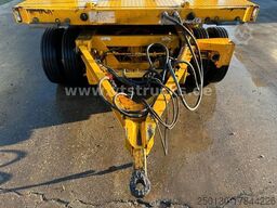 LANGENDORF TUE 40 4.Achser Tieflader-Anhänger, Radmulden