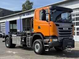 SCANIA G410 4x4 Abrollkip Palfinger + Winterdienst