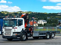 SCANIA P 420* PLATFORM 6,80m * PK 29002+FUNK * TOP