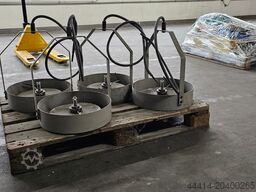  4 x Drahtabspulung für 50 und 25 kg Drahtspulen