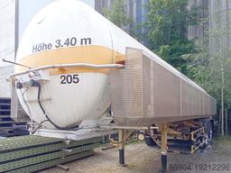 Сryolor gas tank semi trailer for oxygen, nitrogen, argon, CO₂,carbon