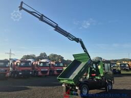 Multicar Ladog 4x4 Kipper mit Fassi Kran 5+6 Steuerkreis