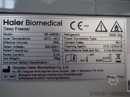 Haier Biomedical DW-40W255J