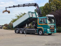 MAN TGS 35.500 8x4 KRAAN/CONTAINER/KIPPER!! AFSTAND...