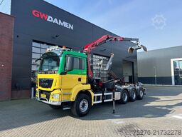 MAN TGS 35.470 8x4 Haaksysteem / Z kraan Euro 6