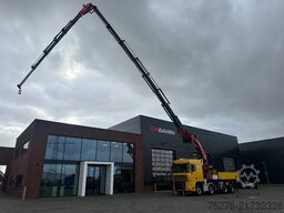 DAF XF 105.460 8x4 Trekker/ Bakwagen Fassi F950+Fly...