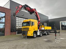 DAF XF 105.460 8x4 Trekker/ Bakwagen Fassi F950+Fly...