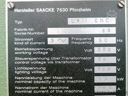 Saacke UWII-CNC 4A/810
