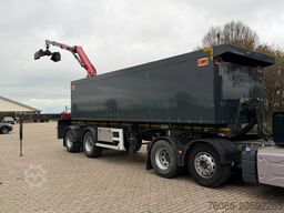 AJK KRAANTRAILER MET RADIO REMOTE VOOR ZAND!!