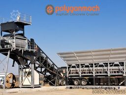 Polygonmach PMC-120   120m3 hour mobile concrete batching p...