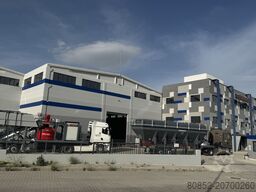 Polygonmach 60m3/h small site type batching plant