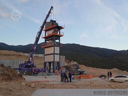 Polygonmach PBA200 200 tph asphalt plant, enrobage, asfalto