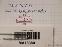 unbekannt Spannbreite 83 mm