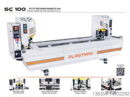 PLASTMAK PVC ALÜMİNYUM İŞLEME MAKİNALARI PVC ÇİFT KAFALI MAKİNE SETİ