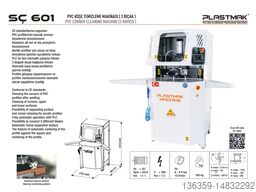 PLASTMAK PVC ALÜMİNYUM İŞLEME MAKİNALARI PVC ÇİFT KAFALI MAKİNE SETİ