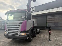 Scania G 450 8x2 FASSI F 820 RA.2.28 + JIB