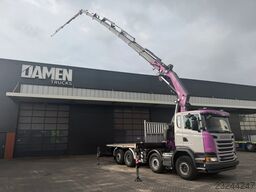 Scania G 450 8x2 FASSI F 820 RA.2.28 + JIB