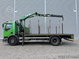 Renault HD260-20 PR OPEN LAADBAK MET HMF853 KRAAN / BLA...