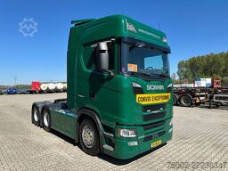 Scania S500 S500 6x4 RETARDER / ontheffing 78 ton / NL...