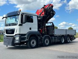 MAN TGS 35.510 8x2 (4) FASSI 82TM!!JIB/LIER/WINCH!!...