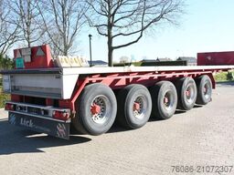 Lueck SPR75 5  5 achse BALLAST TRAILER 3x STEERAXLE!!