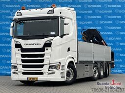 Scania S 540 B8x2/*6NB HIAB X-HIPRO 232+GS MEPPEL TRAILER