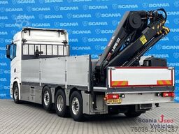 Scania S 540 B8x2/*6NB HIAB X-HIPRO 232+GS MEPPEL TRAILER