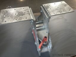Dachelementieranlage Aufspannvorrichtung